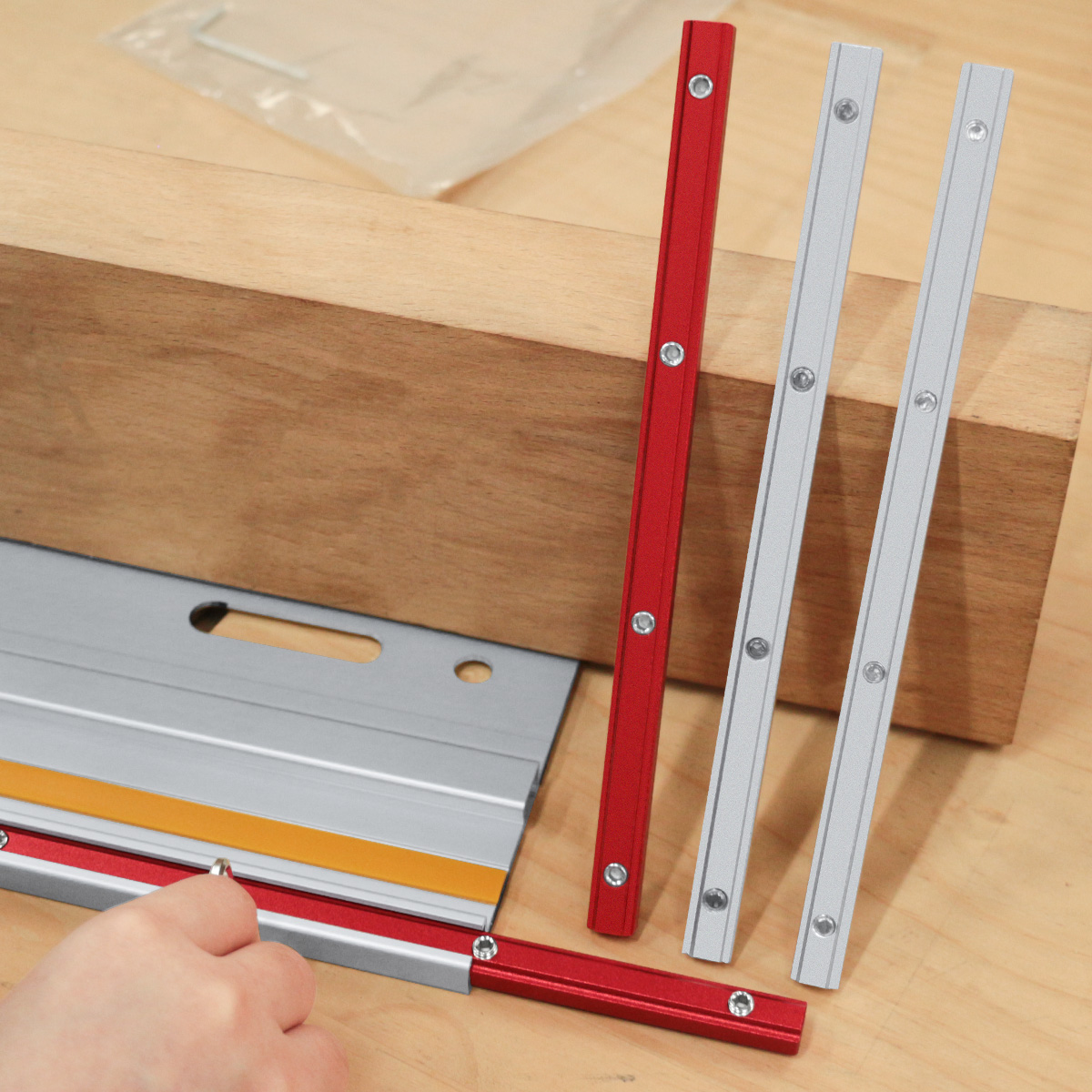 Joint Connector Bracket - Aluminum Alloy Router Table Fence Rail