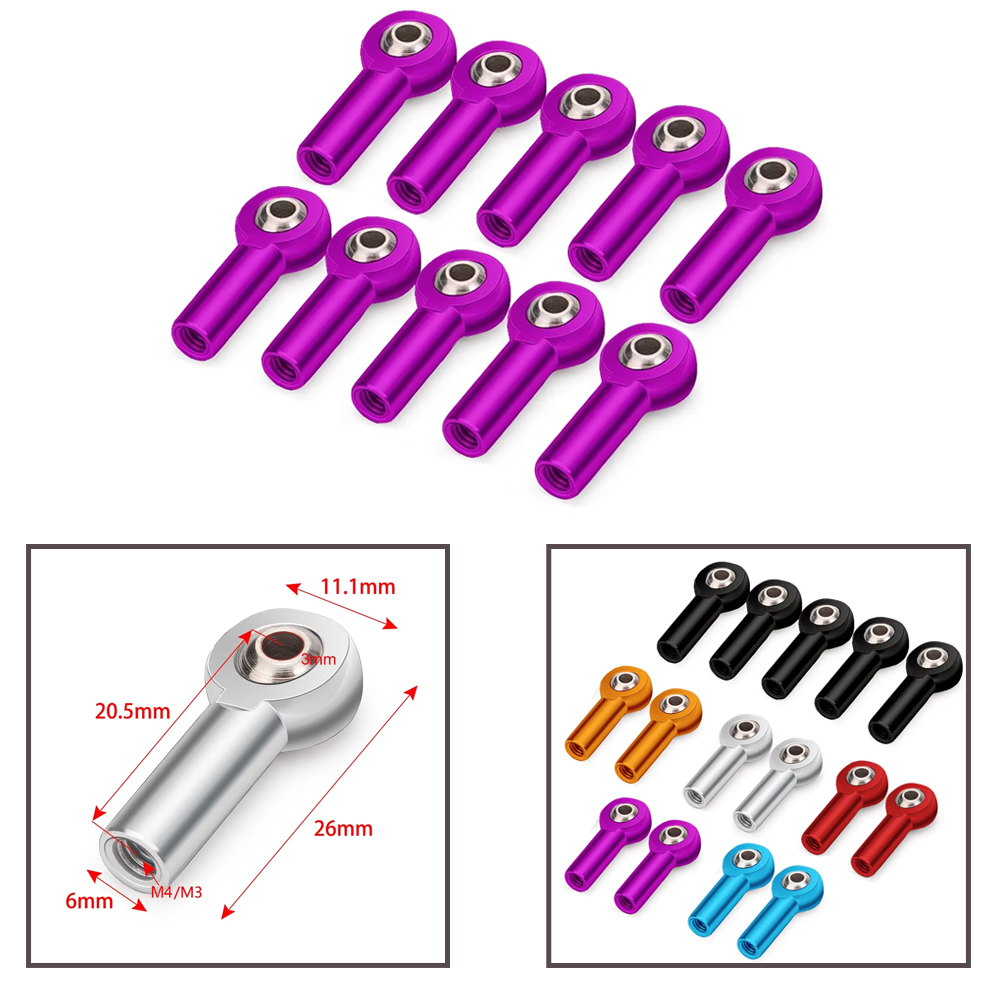 Joint Connector Bracket - Metal CW M3 M4 Link Tie