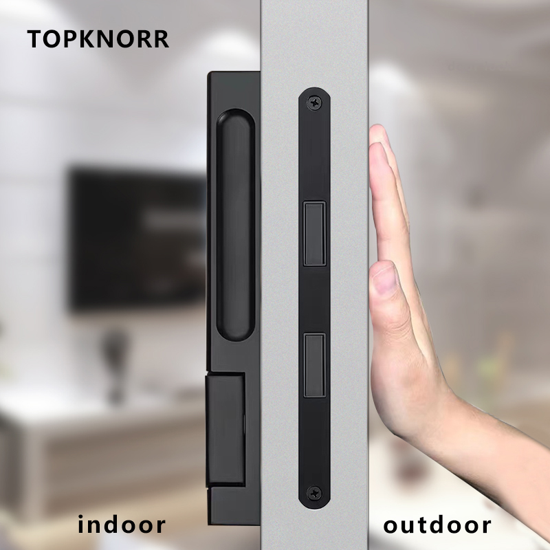 Zinc Furniture Hardware - 2022 New Invisible Magnetic Door Lock
