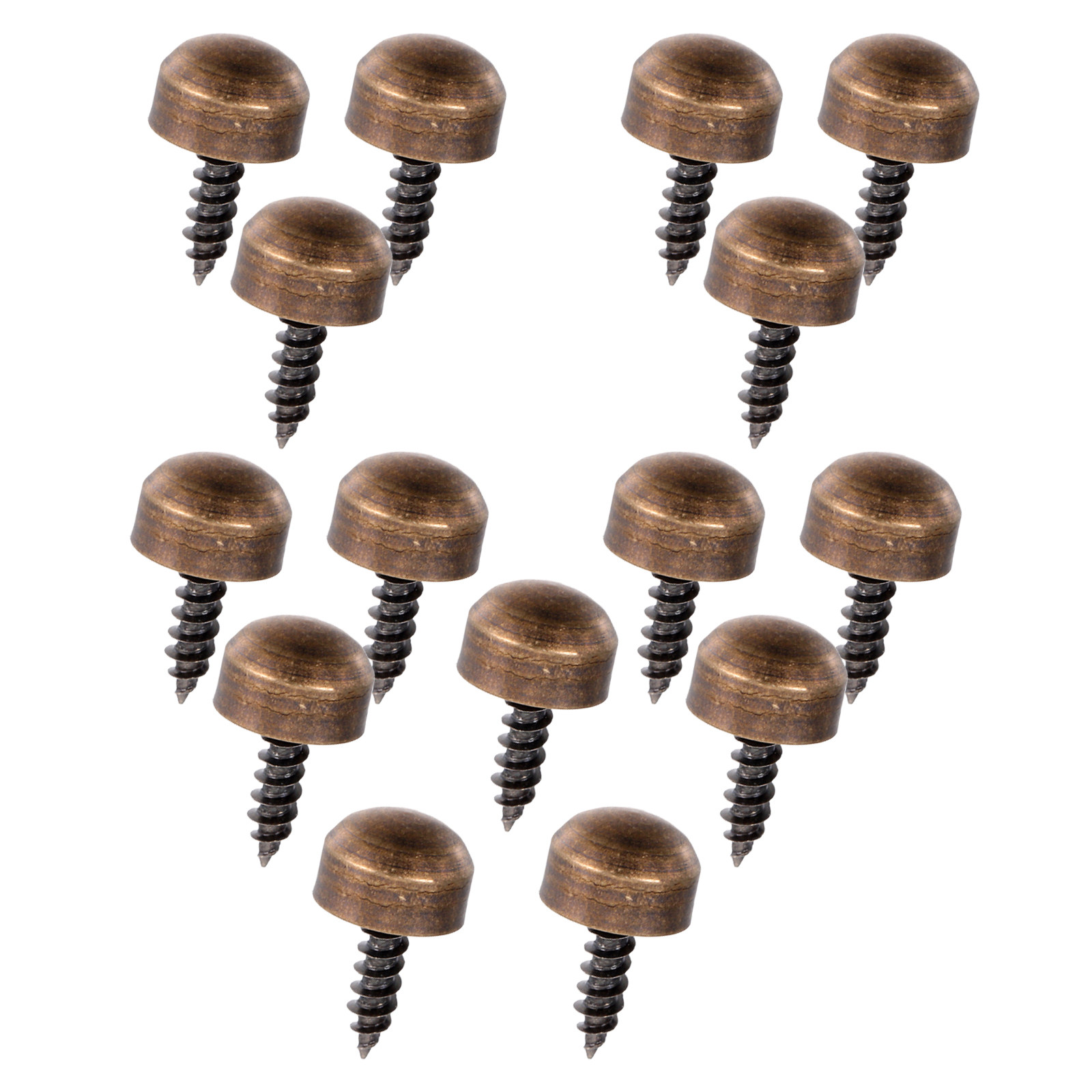 16Pcs Decorative Caps for Scre - Furniture Hardware Fixing Screws 评论和价格