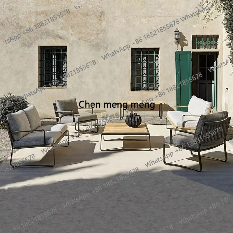 Outdoor Woven Sofa Set Corner  - Furniture Hardware Restoration 评论和价格