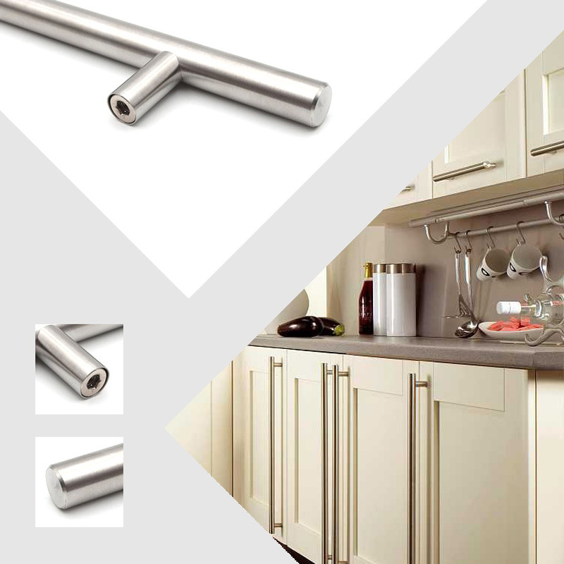 Modern Gold Brushed Straight C - Furniture Hardware Restoration 评论和价格