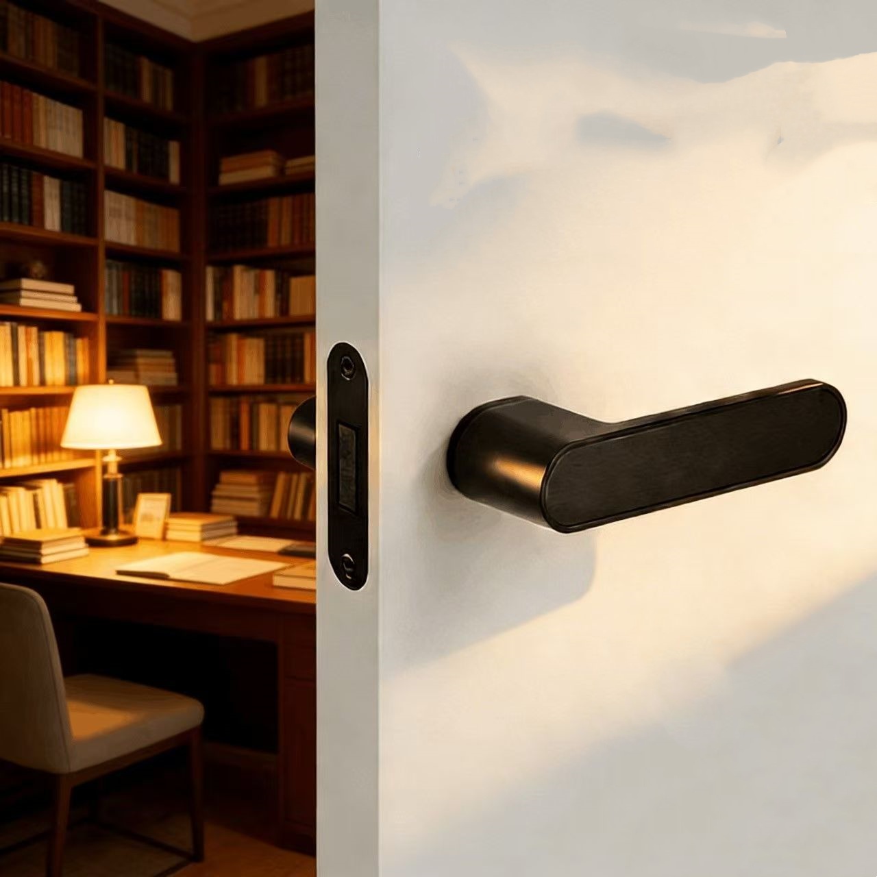 Zinc Alloy Door Handle Lock Ex - Zinc Furniture Hardware 评论和价格