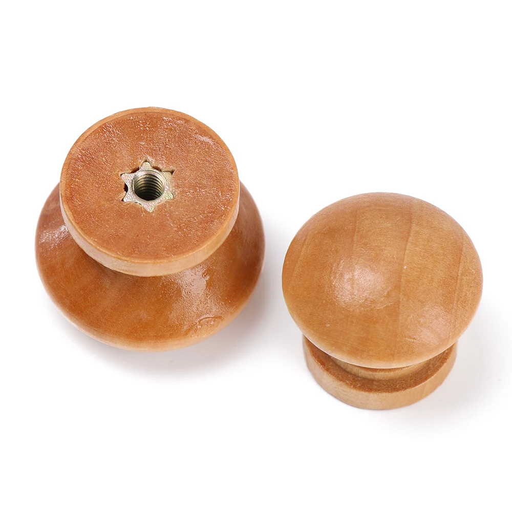 10pcs/Lot Round Shape Natural  - Furniture Hardware Handles 评论和价格