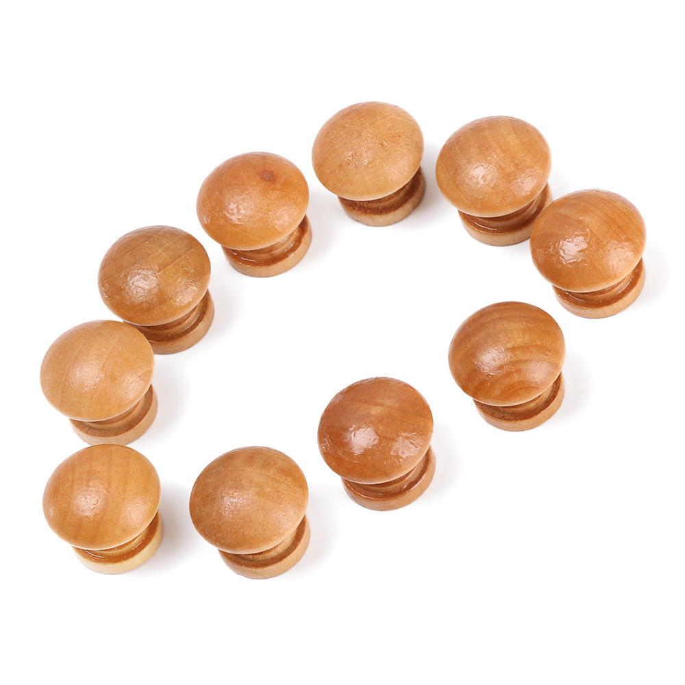 10pcs/Lot Round Shape Natural  - Furniture Hardware Handles 评论和价格