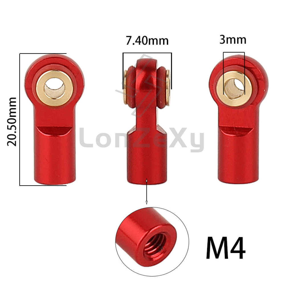1/5/10pcs Aluminum Alloy M4 Tr - Joint Connector Bracket 评论和价格
