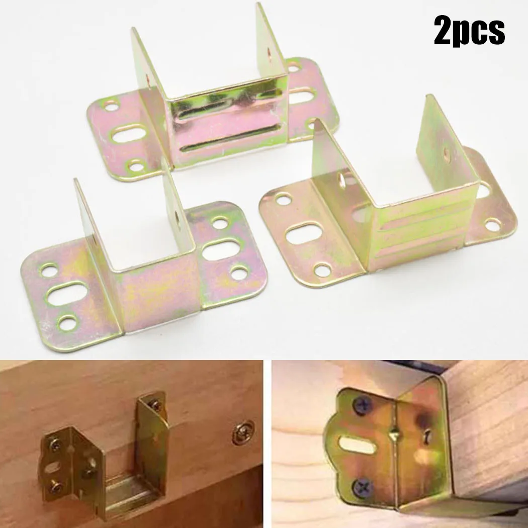 2pcs U Shaped Metal Bed Bracke - Furniture Hardware And Fittings 评论和价格