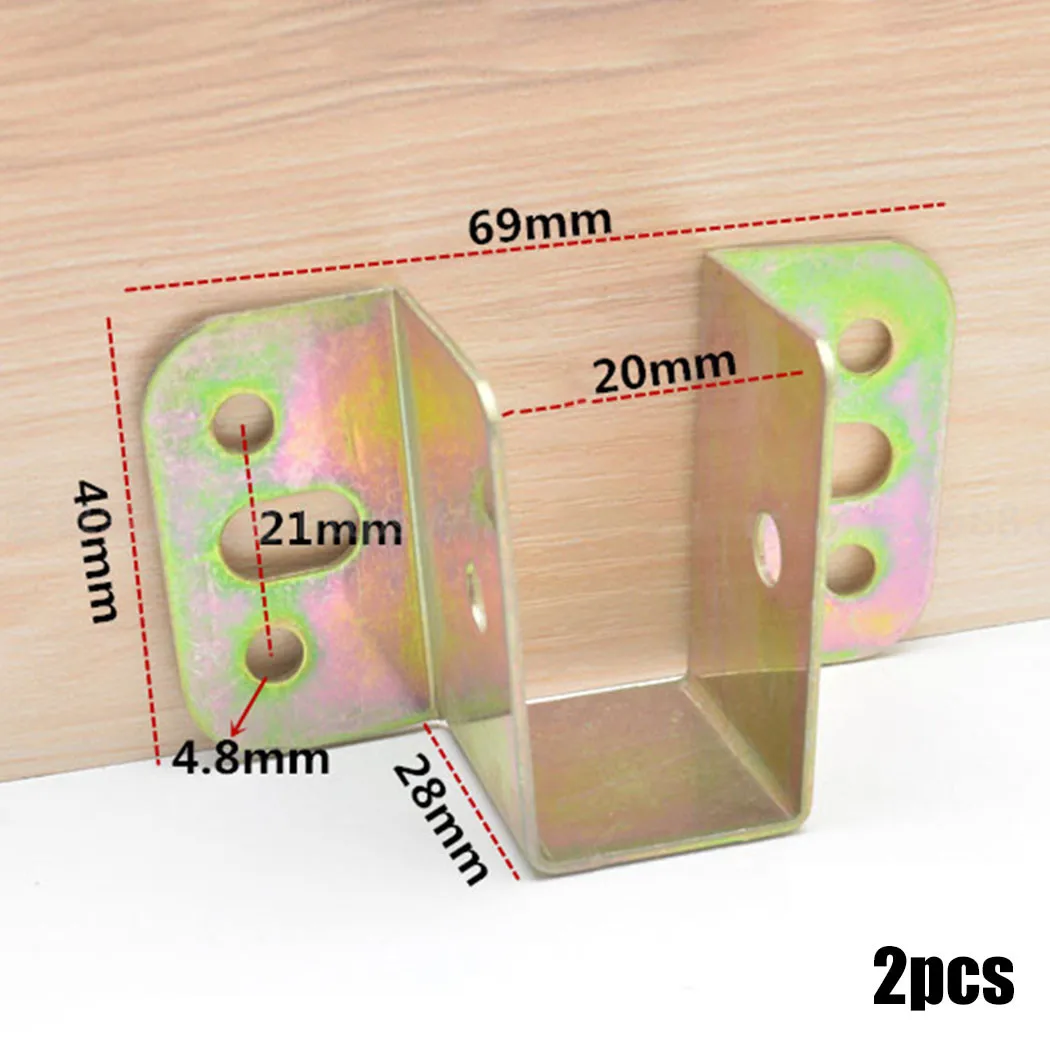 2pcs U Shaped Metal Bed Bracke - Furniture Hardware And Fittings 评论和价格
