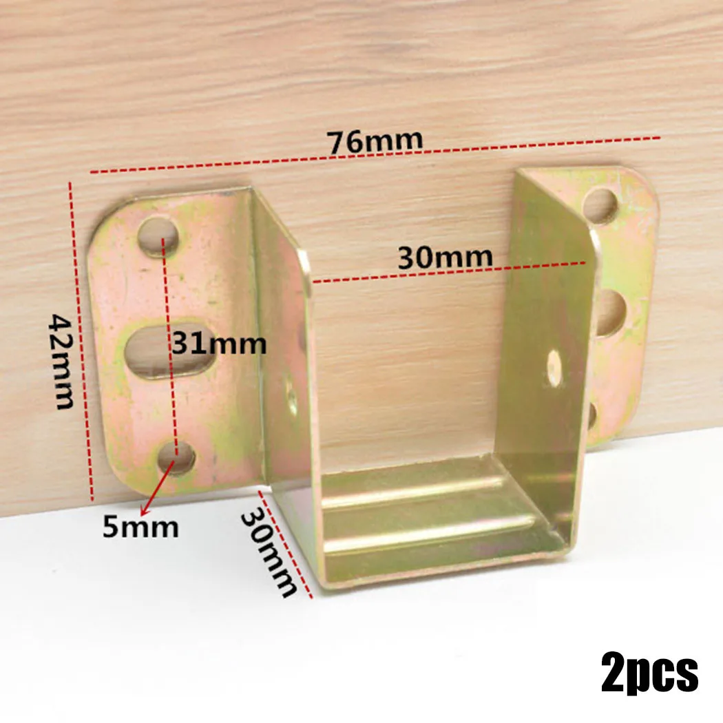 2pcs U Shaped Metal Bed Bracke - Furniture Hardware And Fittings 评论和价格