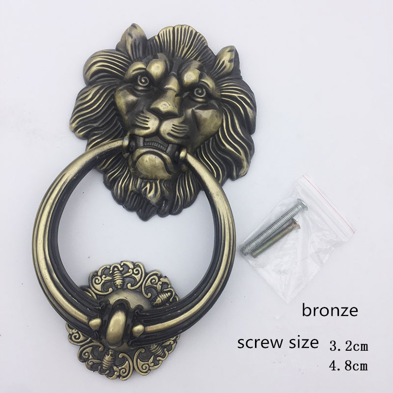 Antique Bronze Lion Head Handl - Furniture Hardware Handles 评论和价格