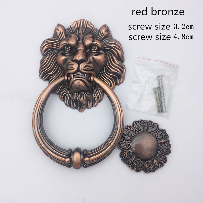 Antique Bronze Lion Head Handl - Furniture Hardware Handles 评论和价格