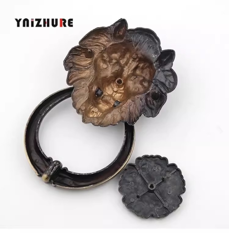 Antique Bronze Lion Head Handl - Furniture Hardware Handles 评论和价格