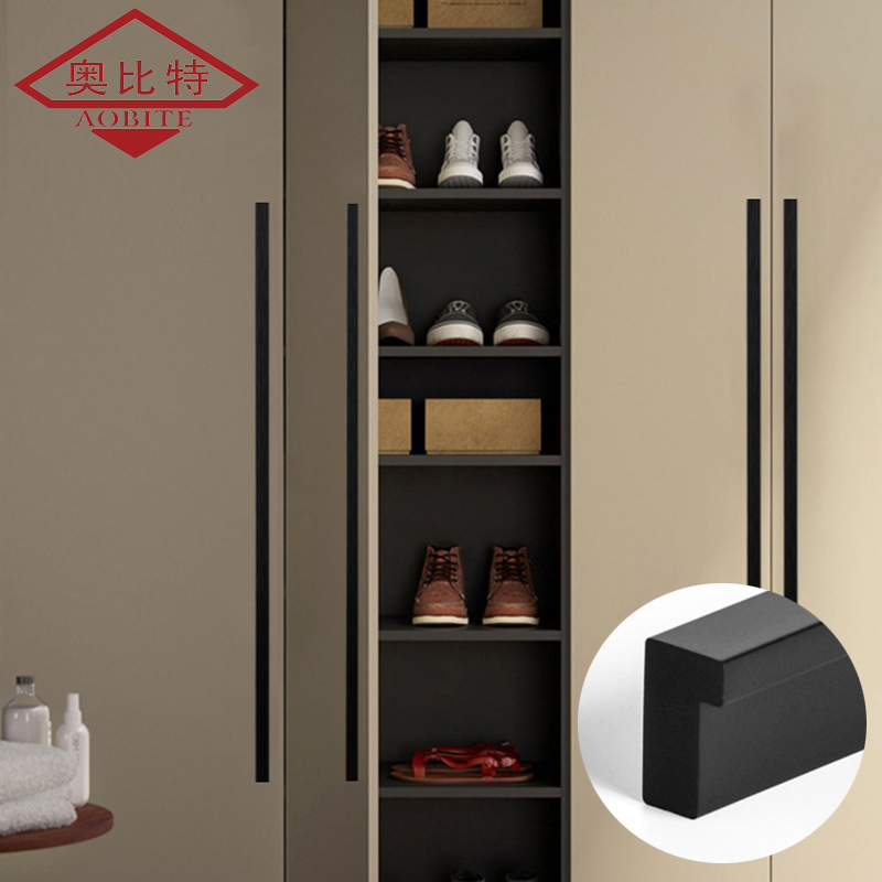 AOBITE Black Long 1200mm Wardr - Vintage Furniture Hardware Pulls 评论和价格