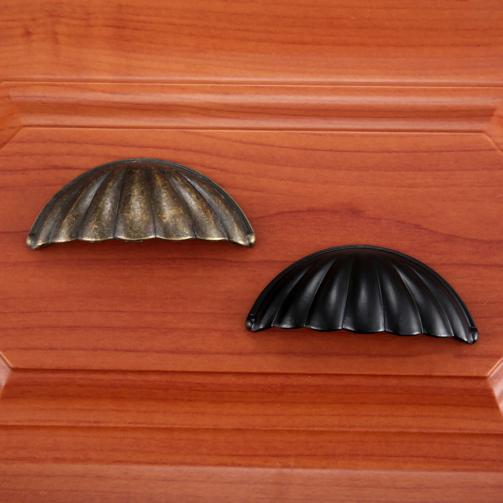 1pc Alloy Shell Shape Handle S - Furniture Hardware Restoration 评论和价格