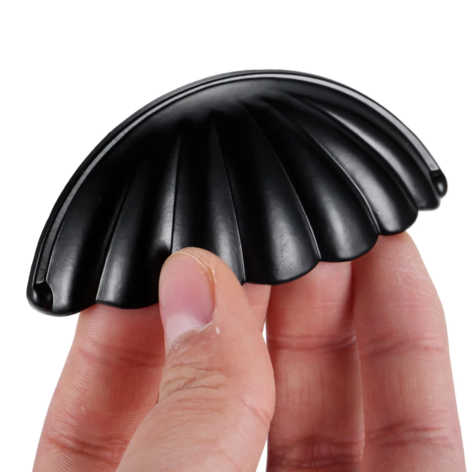 1pc Alloy Shell Shape Handle S - Furniture Hardware Restoration 评论和价格