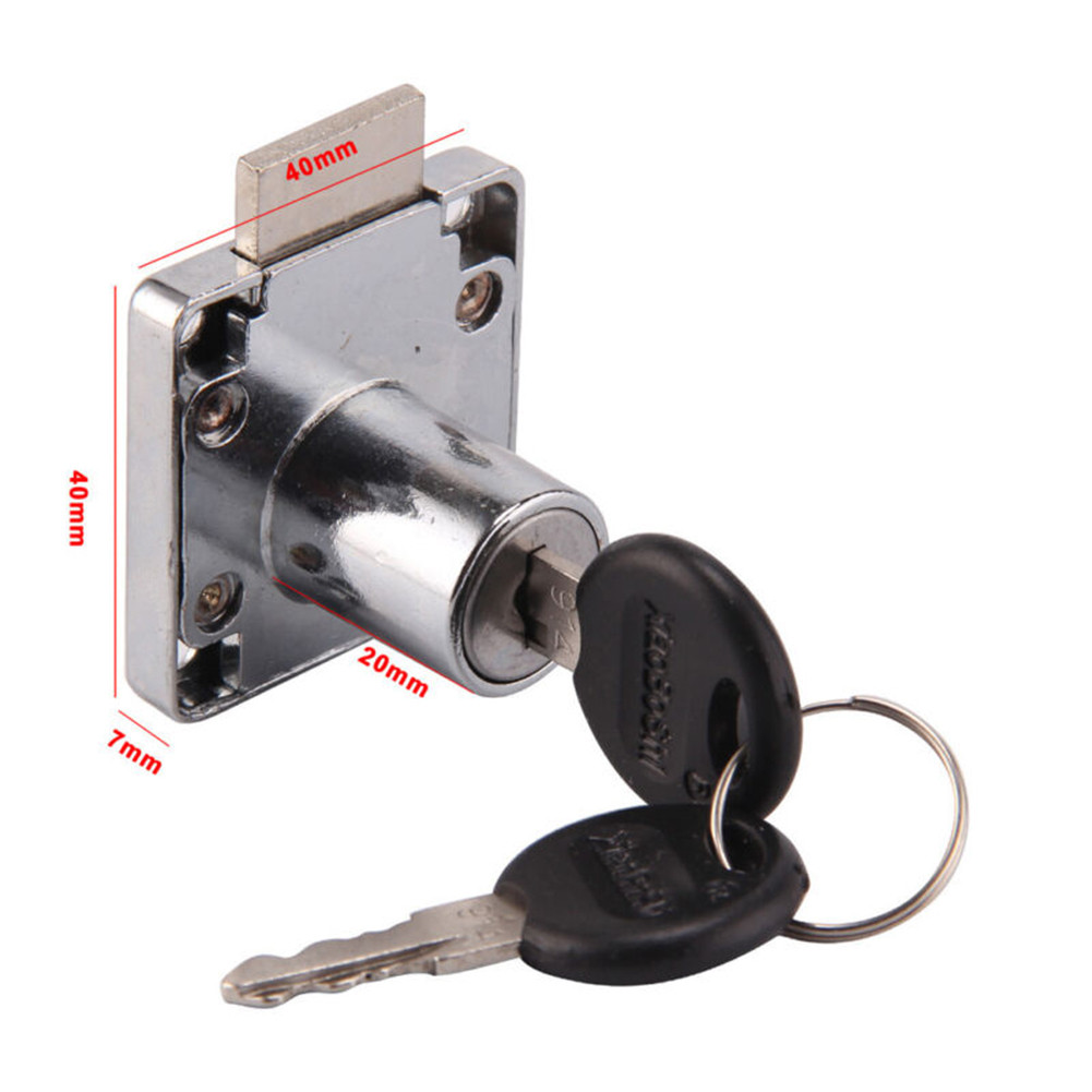2pcs Locks Cabinet Lock 4Keys  - Brand Hardware Furniture 评论和价格