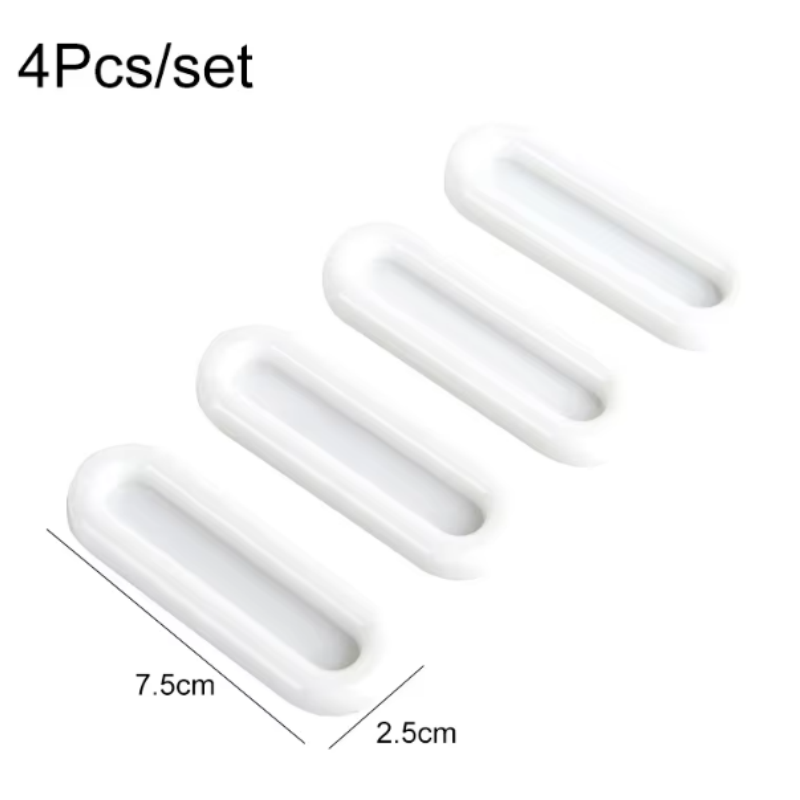 4Pcs Self-adhesive Door Knobs  - Zinc Furniture Hardware 评论和价格