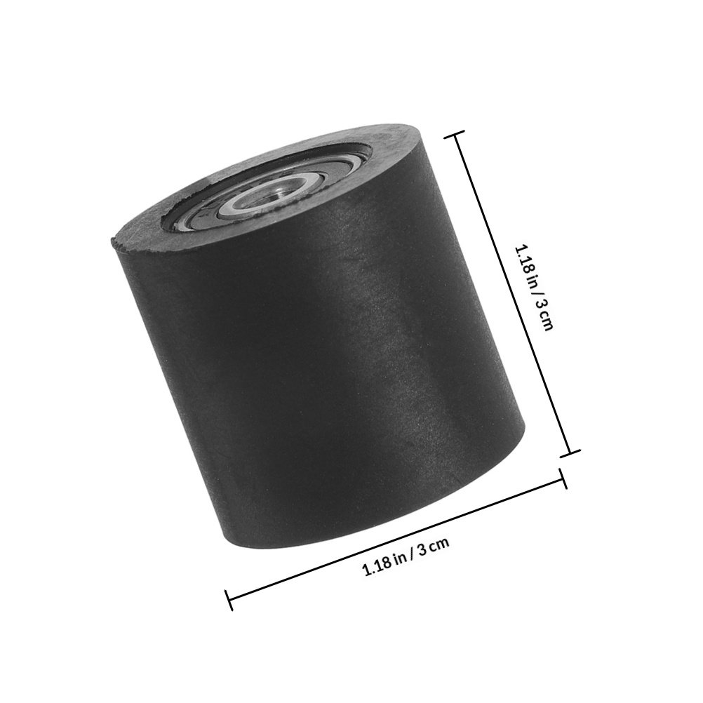 2Pcs PU Bearing Pulley Wheel H - Furniture And Hardware 评论和价格