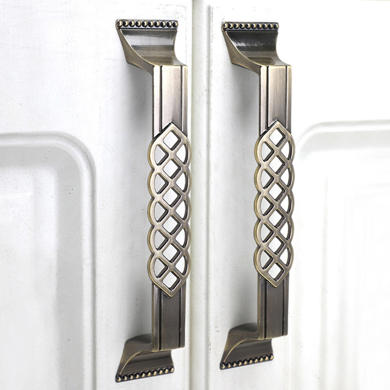 Minimalist Antique Bronze Kitc - Vintage Furniture Hardware Pulls 评论和价格