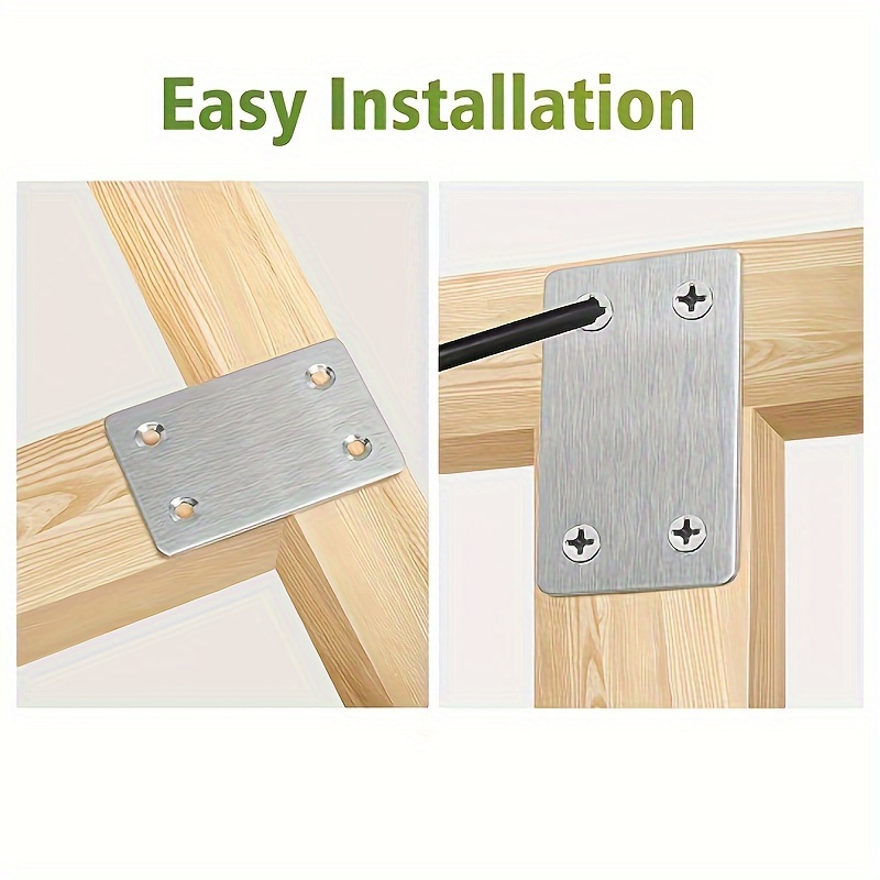 Flat support piece, straight t - Furniture Screw Type 评论和价格