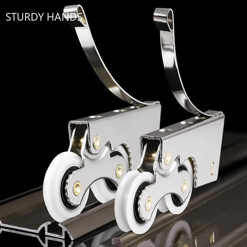 Wardrobe Sliding Door Pulley H - Furniture Hardware And Fittings 评论和价格