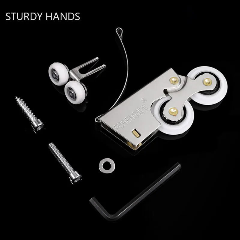 Wardrobe Sliding Door Pulley H - Furniture Hardware And Fittings 评论和价格