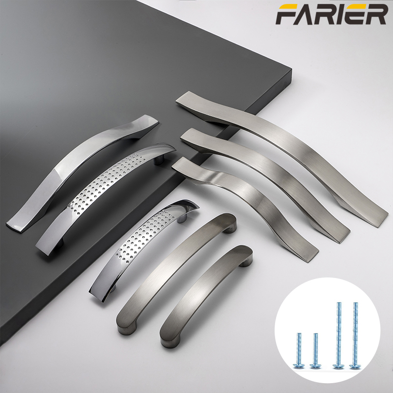Cabinet Handles Knobs Aluminum - Furniture Hardware Restoration 评论和价格
