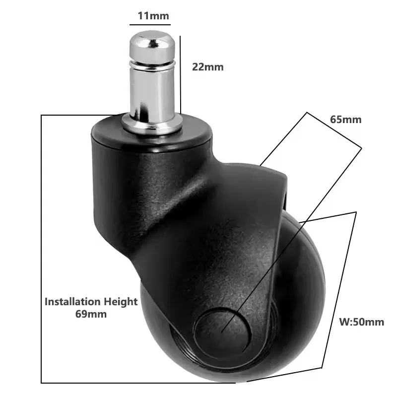 (5 Packs) 2 Inch Ball Type Fur - Furniture Screw Type 评论和价格