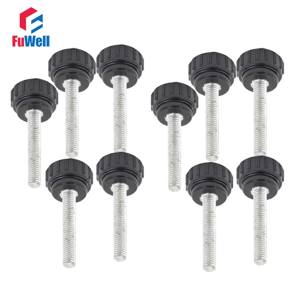10pcs M4 Thread 15mm Head Knur - Furniture Screw Type 评论和价格