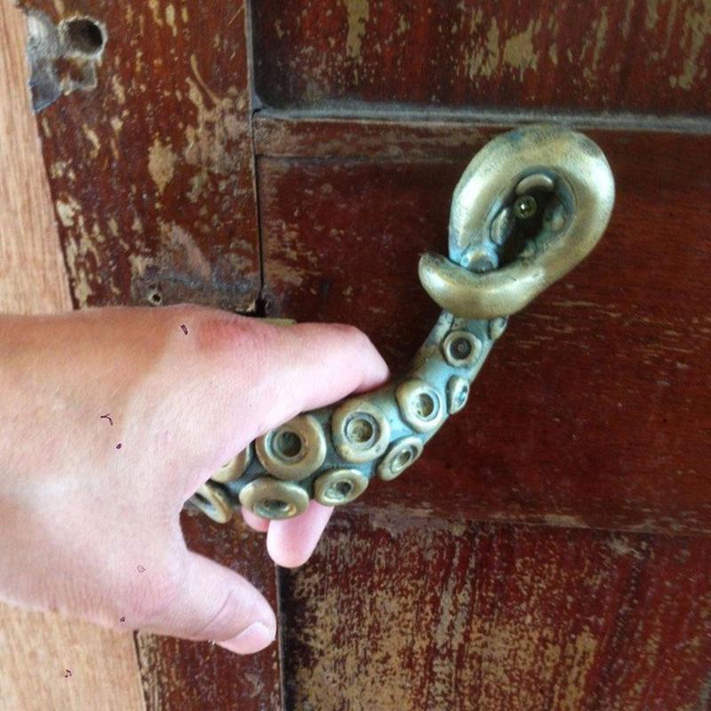 Vintage Octopus Door Knob Outd - Vintage Furniture Hardware Pulls 评论和价格