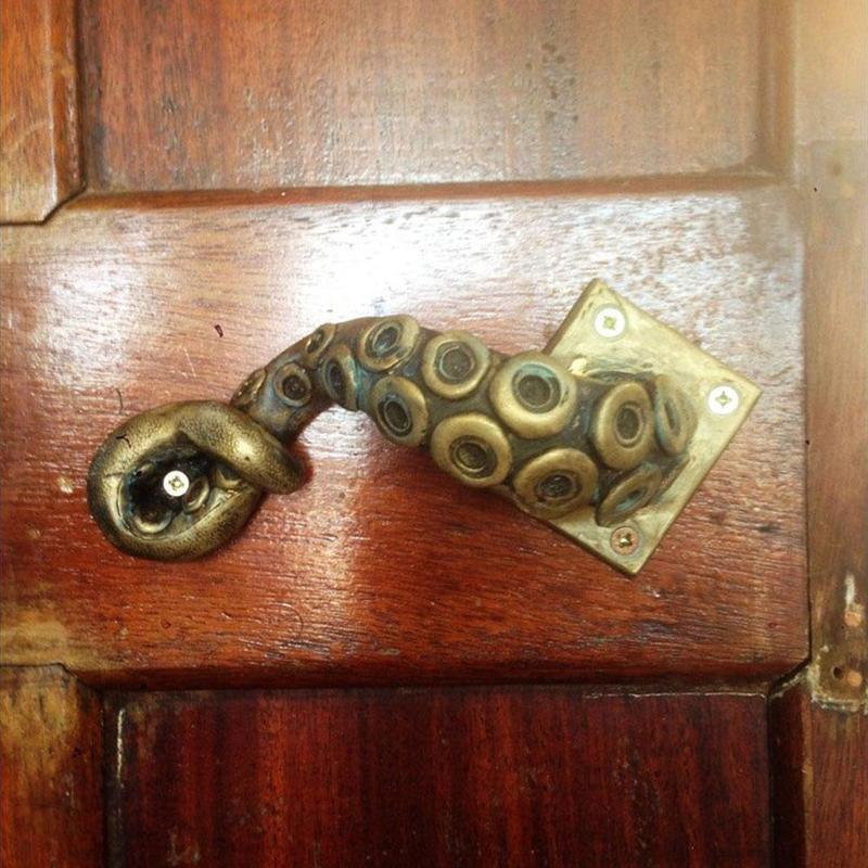 Vintage Octopus Door Knob Outd - Vintage Furniture Hardware Pulls 评论和价格