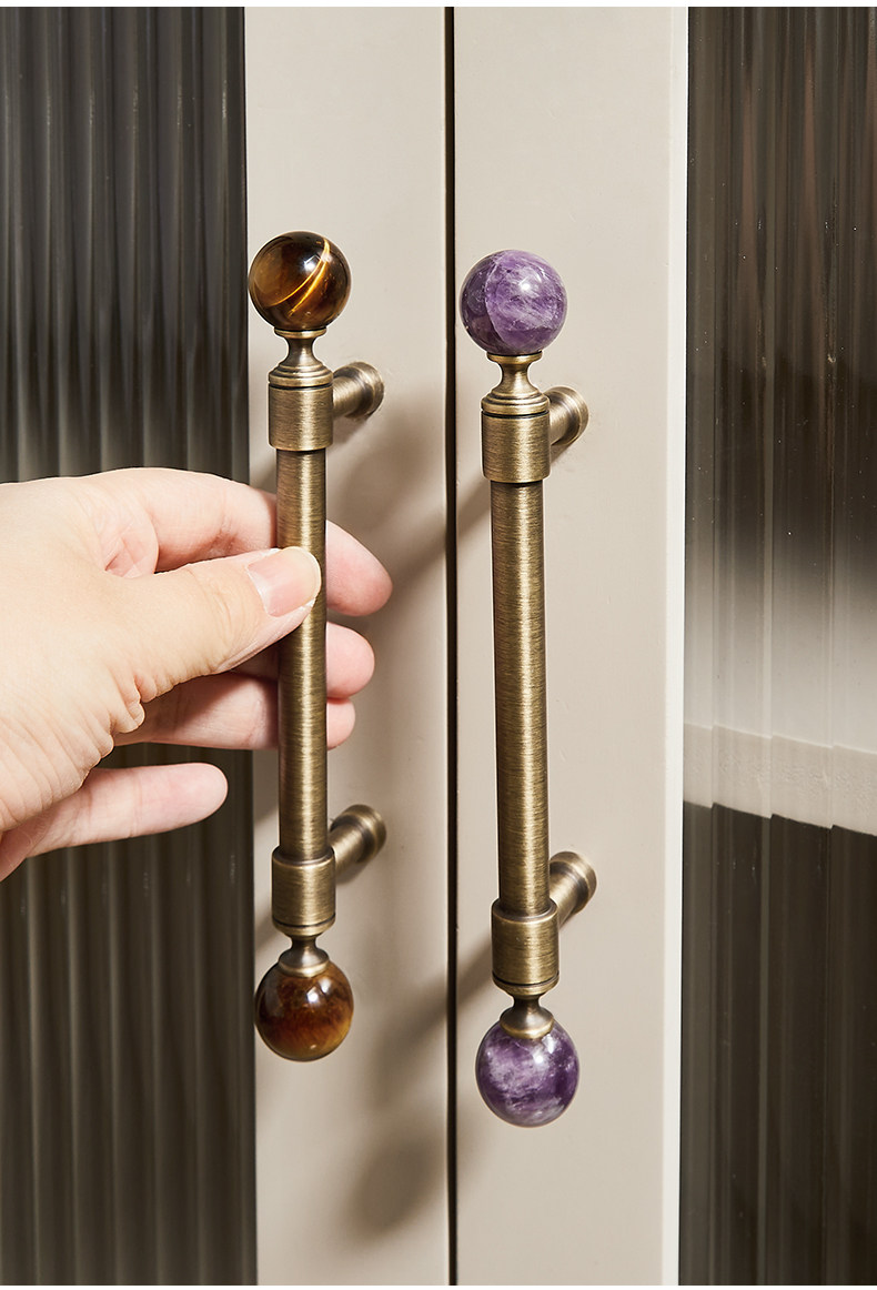 Vintage Brass Cabinet Handles  - Vintage Furniture Hardware Pulls 评论和价格
