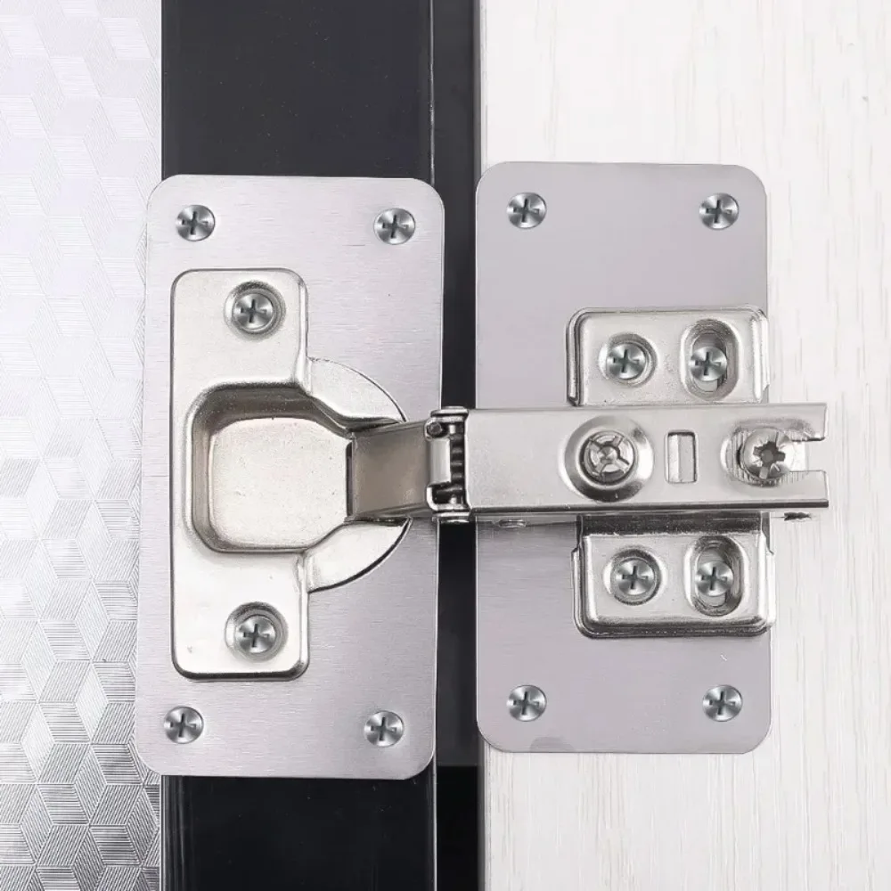 10/1Pairs Hinge Repair Plate K - Furniture Hardware Fixing Screws 评论和价格