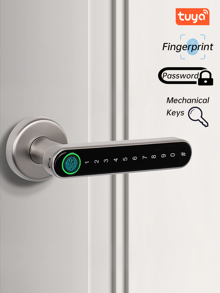 KAK Smart Fingerprint Door Loc - Zinc Furniture Hardware 评论和价格