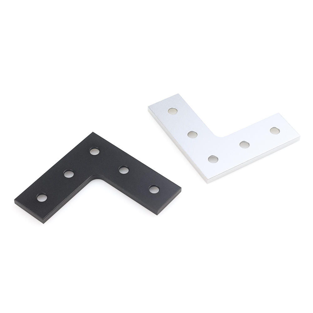 2Pcs/lot L Type 5 Holes 90Degr - Joint Connector Bracket 评论和价格