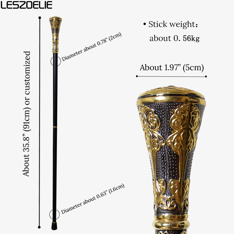 Luxury Gold & Black Straight H - Zinc Furniture Hardware 评论和价格