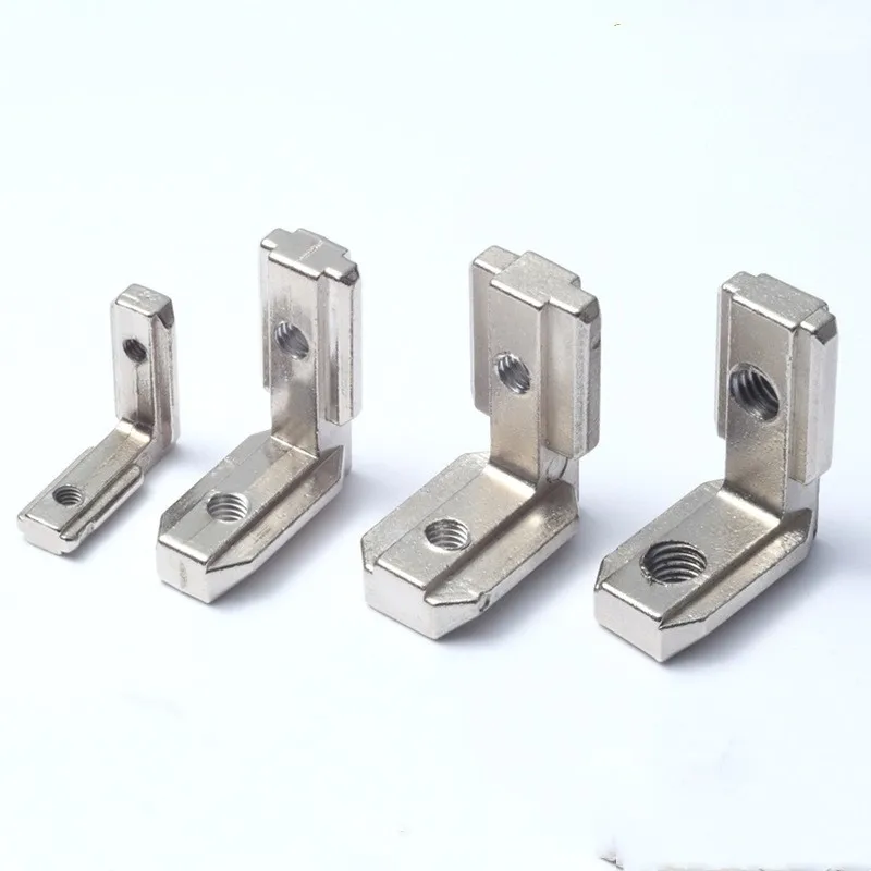 10PCS T Slot L-Shape Aluminum  - Joint Connector Bracket 评论和价格