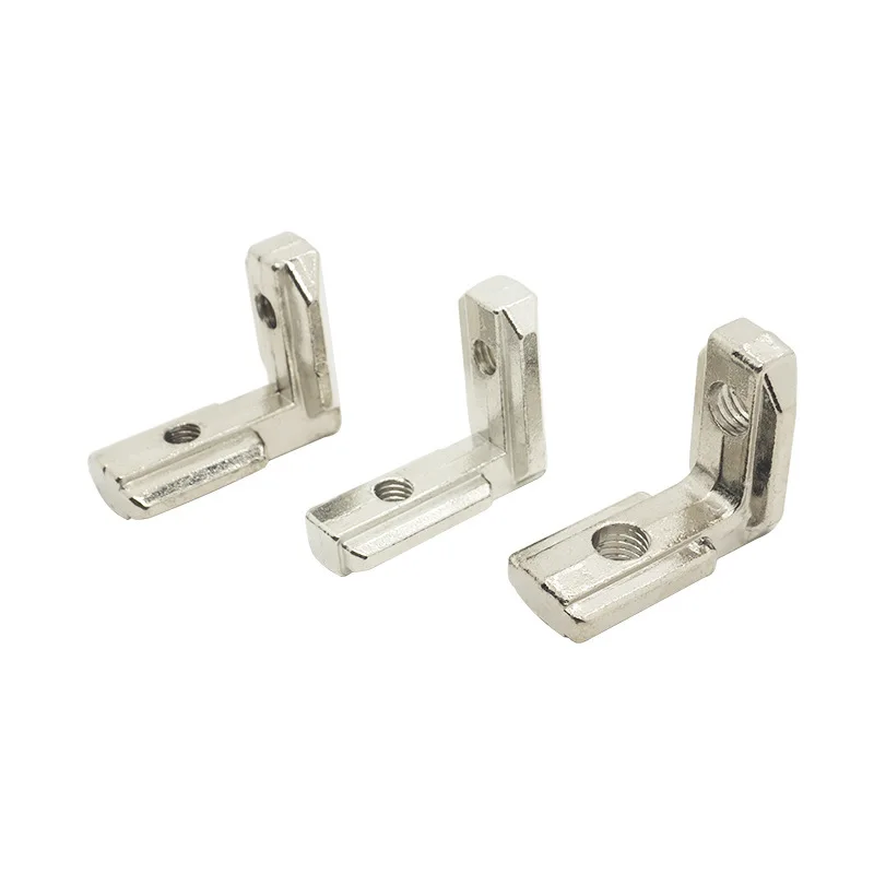 10PCS T Slot L-Shape Aluminum  - Joint Connector Bracket 评论和价格