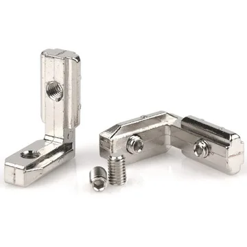 10PCS T Slot L-Shape Aluminum  - Joint Connector Bracket 评论和价格