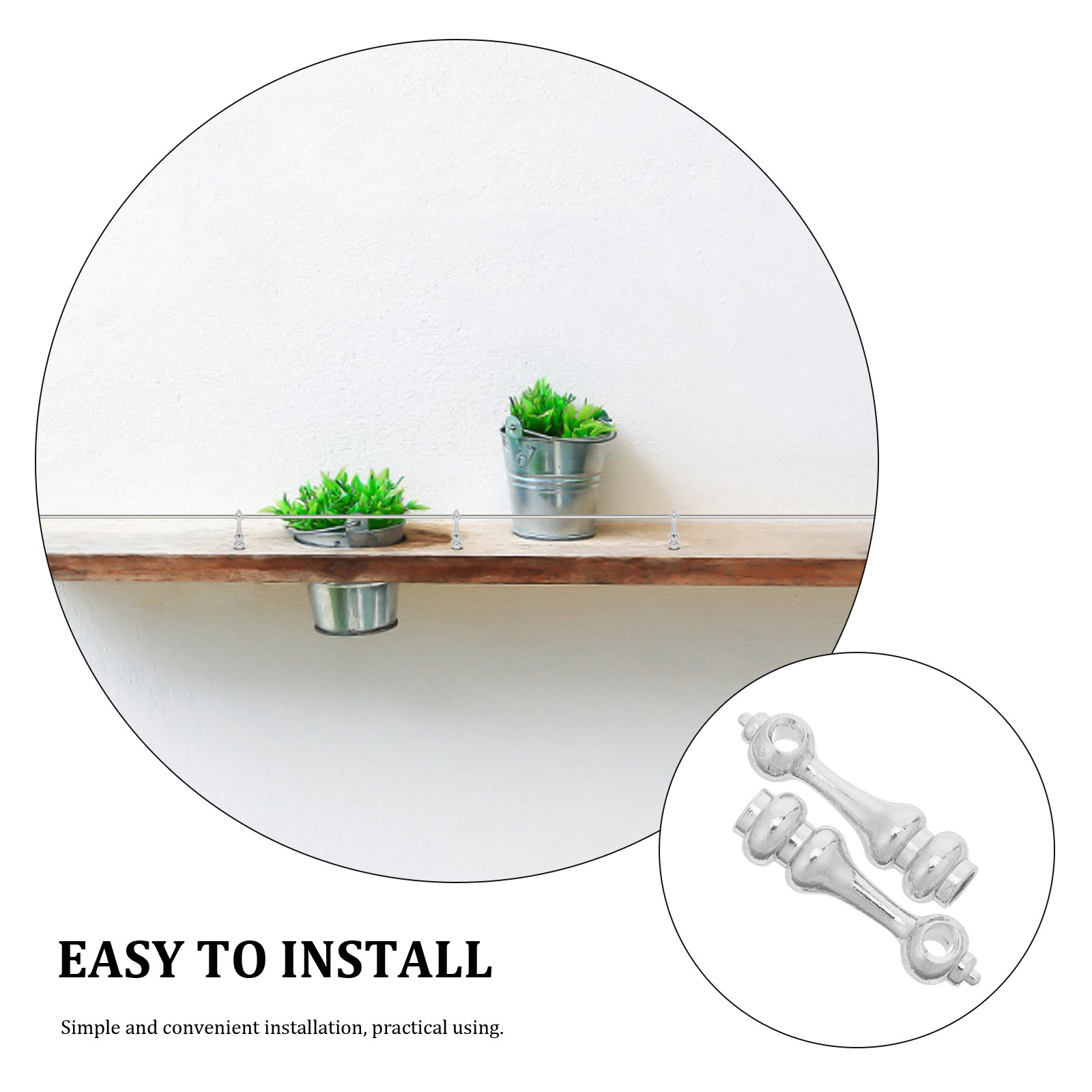 14Pcs Metal Post End Cap for G - Furniture Rails Hardware 评论和价格
