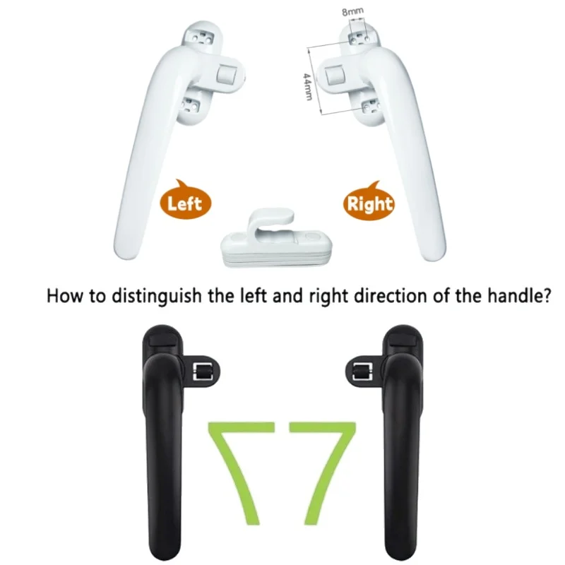 Universal Casement Window Hand - Furniture Hardware Handles 评论和价格
