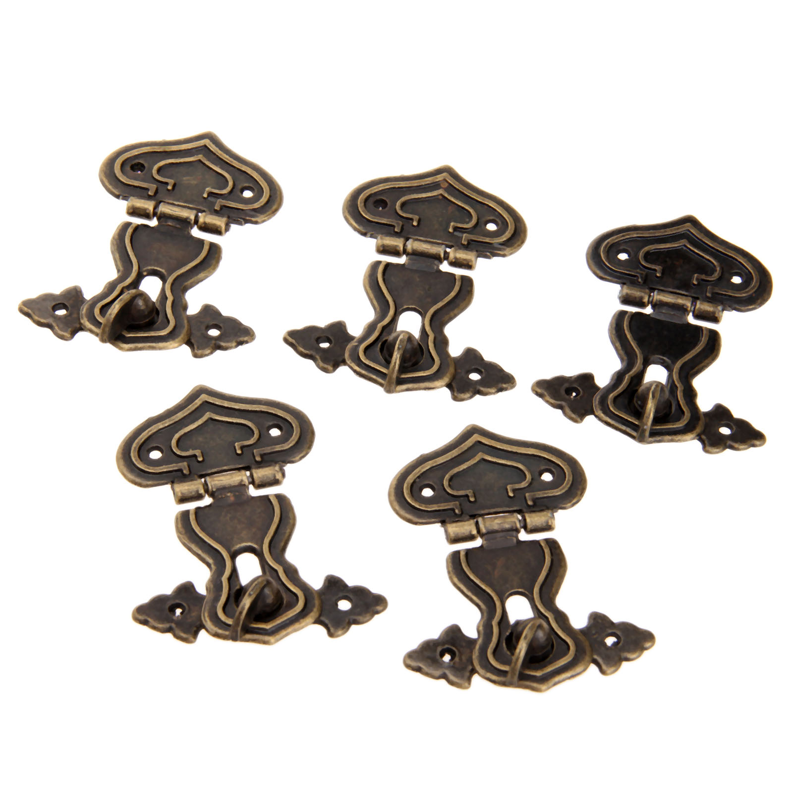 5Pcs 63x47mm Antique Metal Loc - Furniture Hardware Suppliers 评论和价格