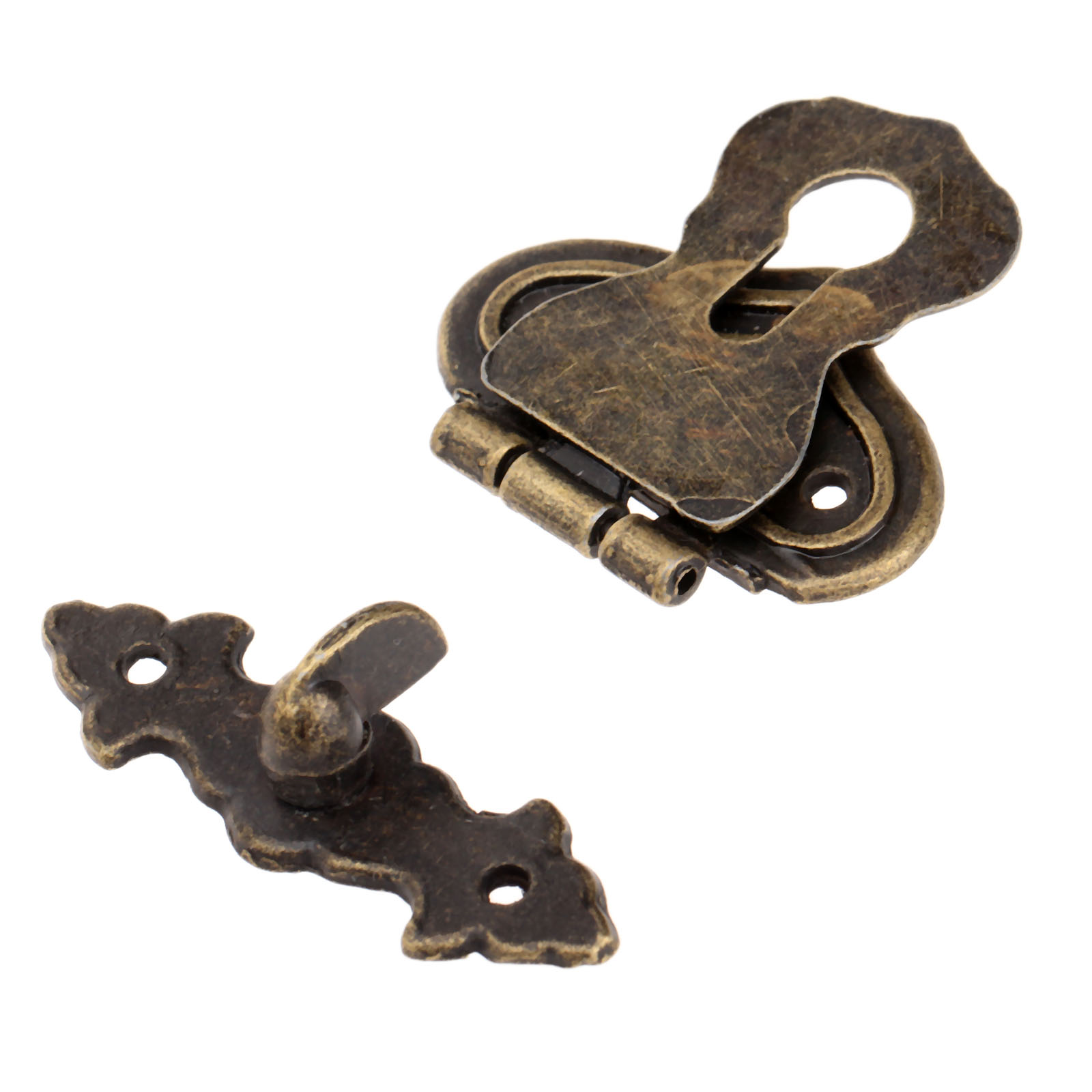 5Pcs 63x47mm Antique Metal Loc - Furniture Hardware Suppliers 评论和价格