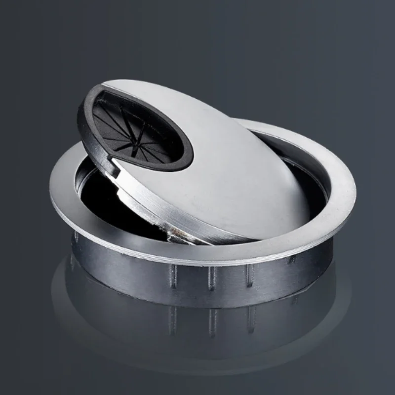 1Pcs Desk Wire Hole Cover Base - Zinc Furniture Hardware 评论和价格