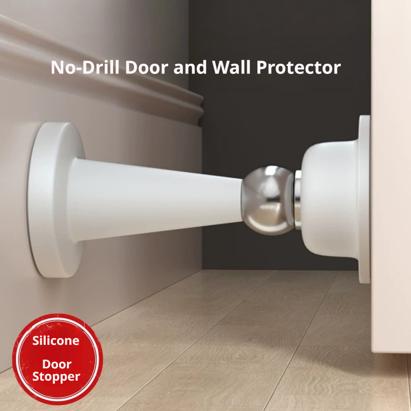 Silicone No-drill Door Stopper - Furniture Hardware And Fittings 评论和价格
