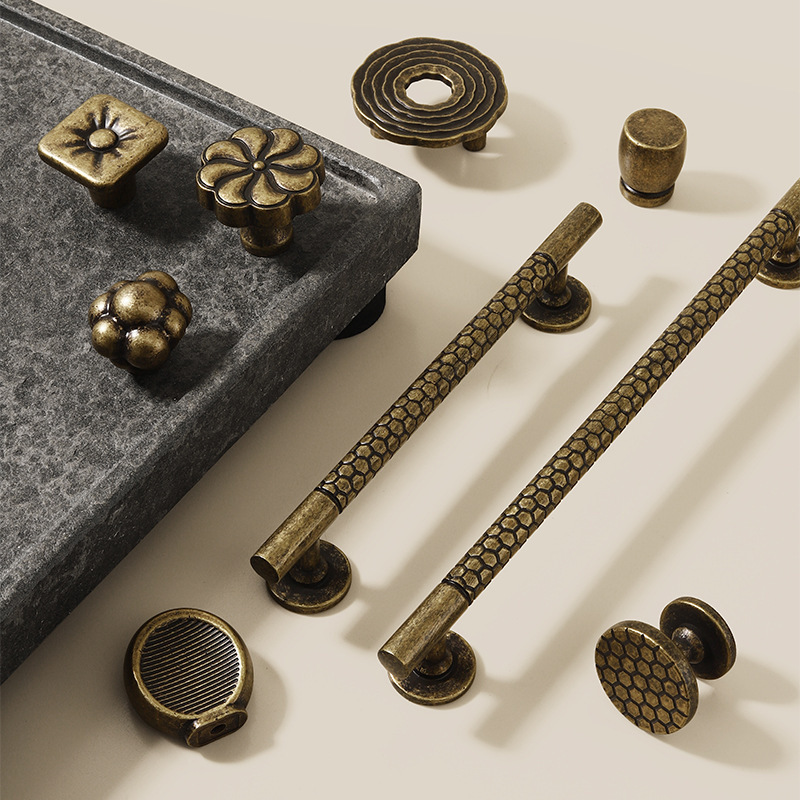 New Chinese Style Vintage Hand - Vintage Furniture Hardware Pulls 评论和价格