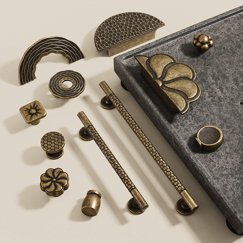 New Chinese Style Vintage Hand - Vintage Furniture Hardware Pulls 评论和价格