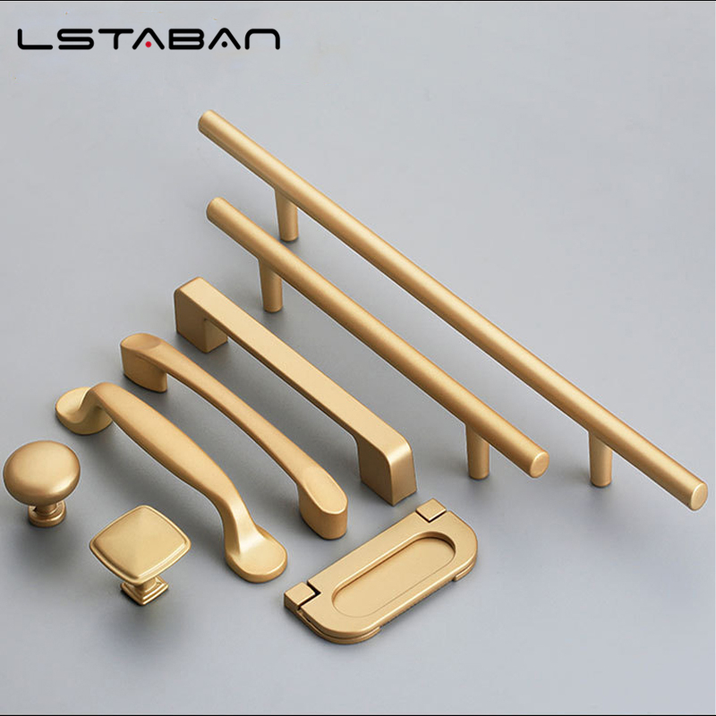 Golden Simple Fashion Aluminum - Furniture Hardware Restoration 评论和价格