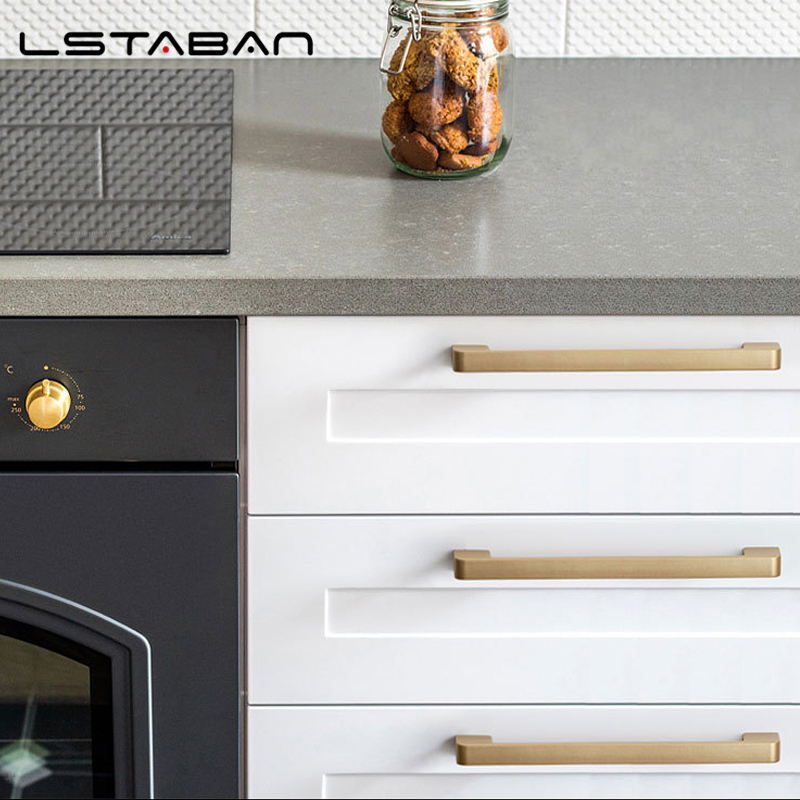 Golden Simple Fashion Aluminum - Furniture Hardware Restoration 评论和价格