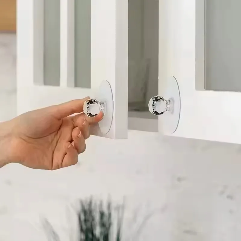 20pcs Transparent Crystal Door - Furniture Hardware Handles 评论和价格